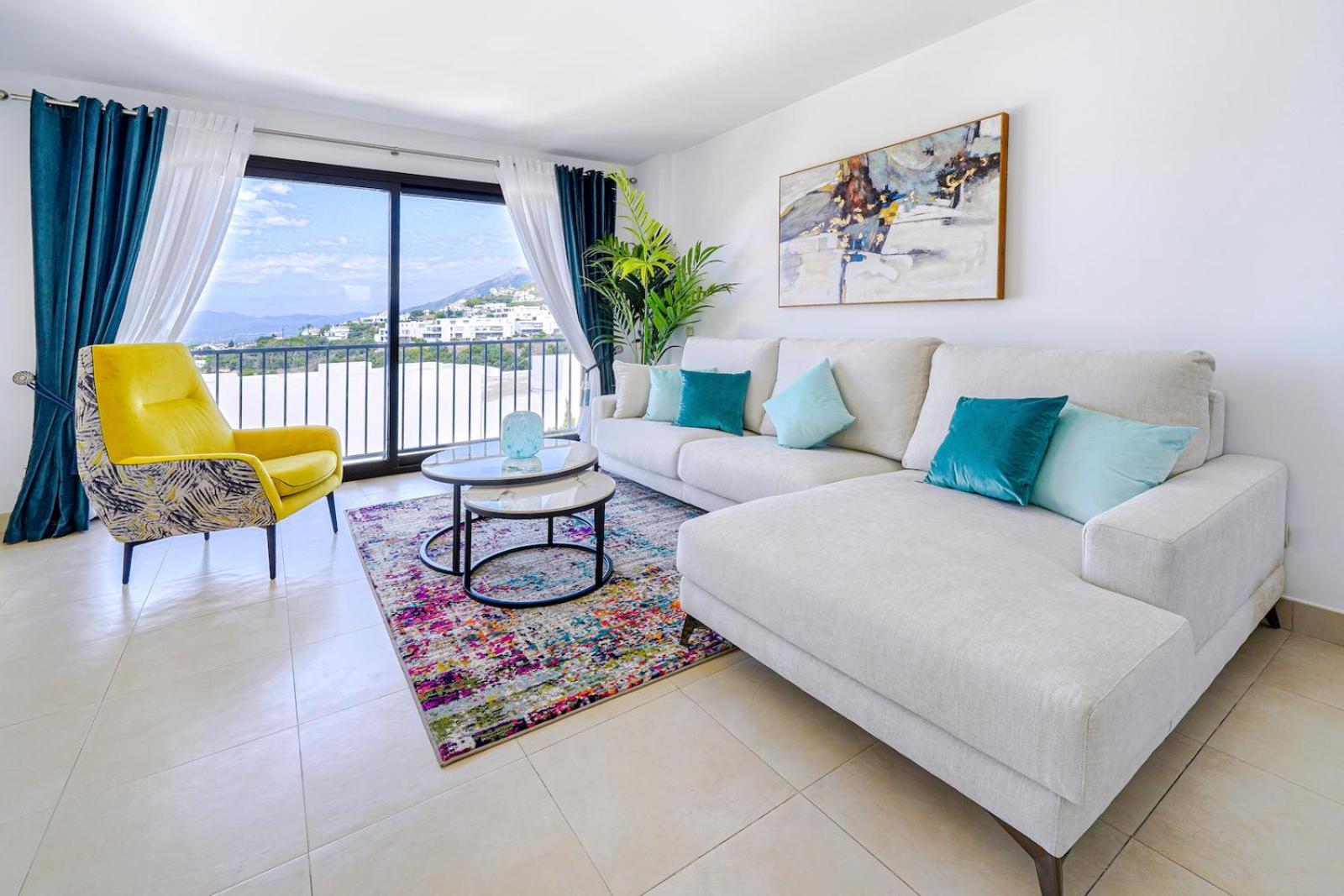 Spectacular Views - Luxury Apartment In Resort - Marbella Hills Bagian luar foto