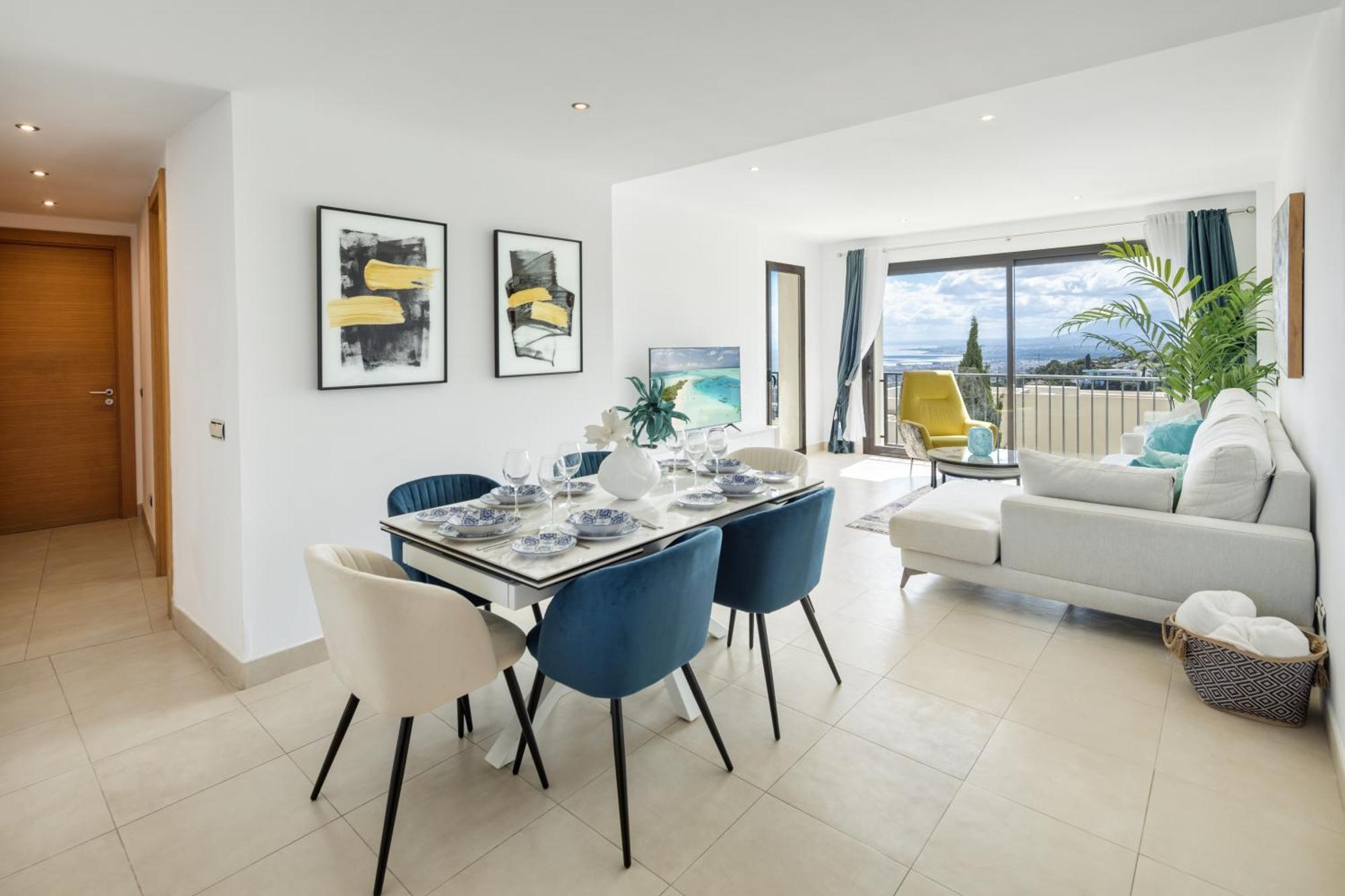 Spectacular Views - Luxury Apartment In Resort - Marbella Hills Bagian luar foto